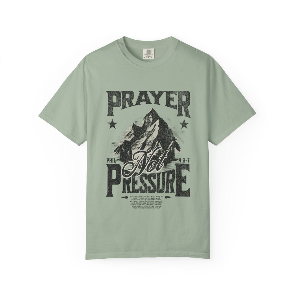 Prayer Not Pressure Heavyweight Tee