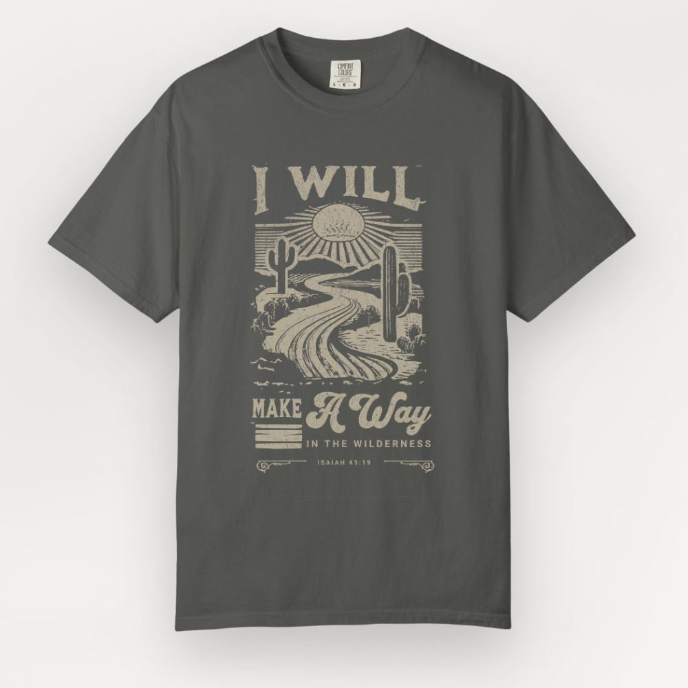 A Way In The Wilderness Heavyweight Tee