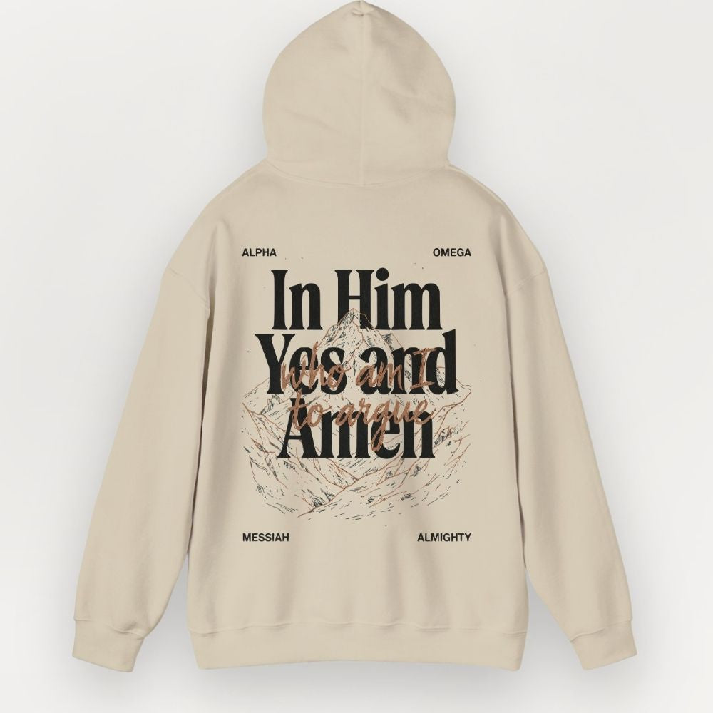 “Who Am I to Argue” Unisex Hoodie