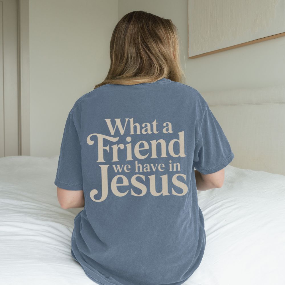 What a Friend We Have in Jesus Heavyweight Tee