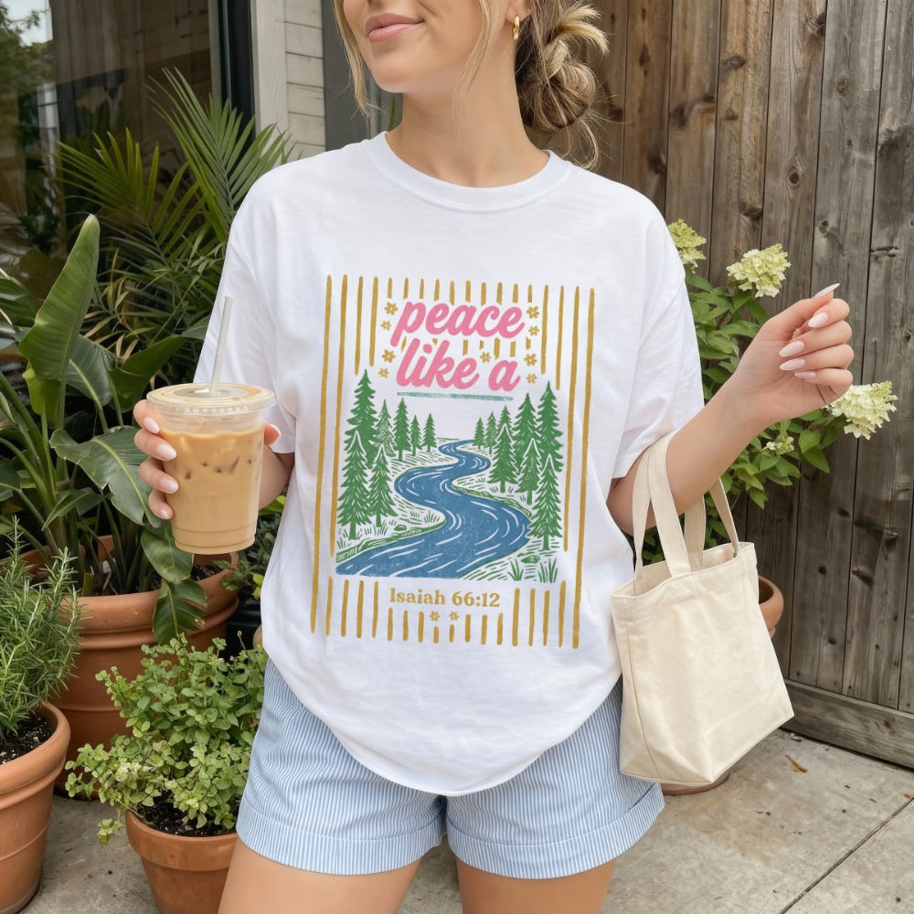 Peace Like A River Heavyweight Tee