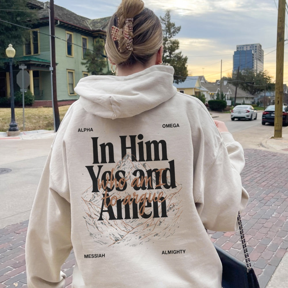 “Who Am I to Argue” Unisex Hoodie