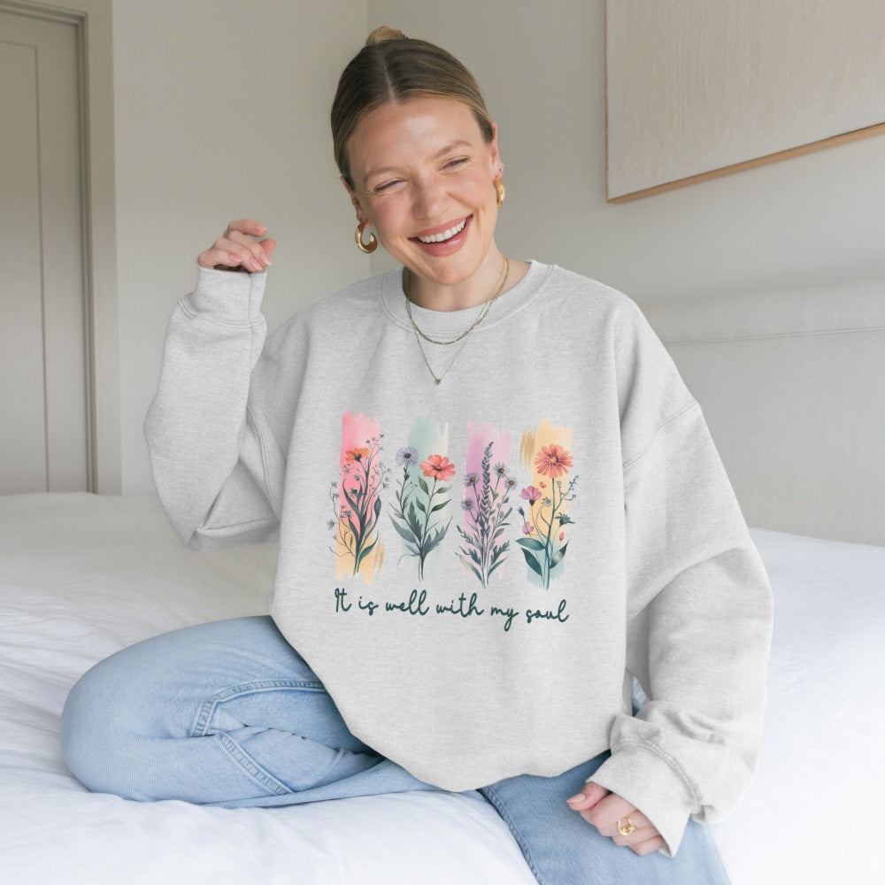 “It Is Well With My Soul” Signature Sweatshirt