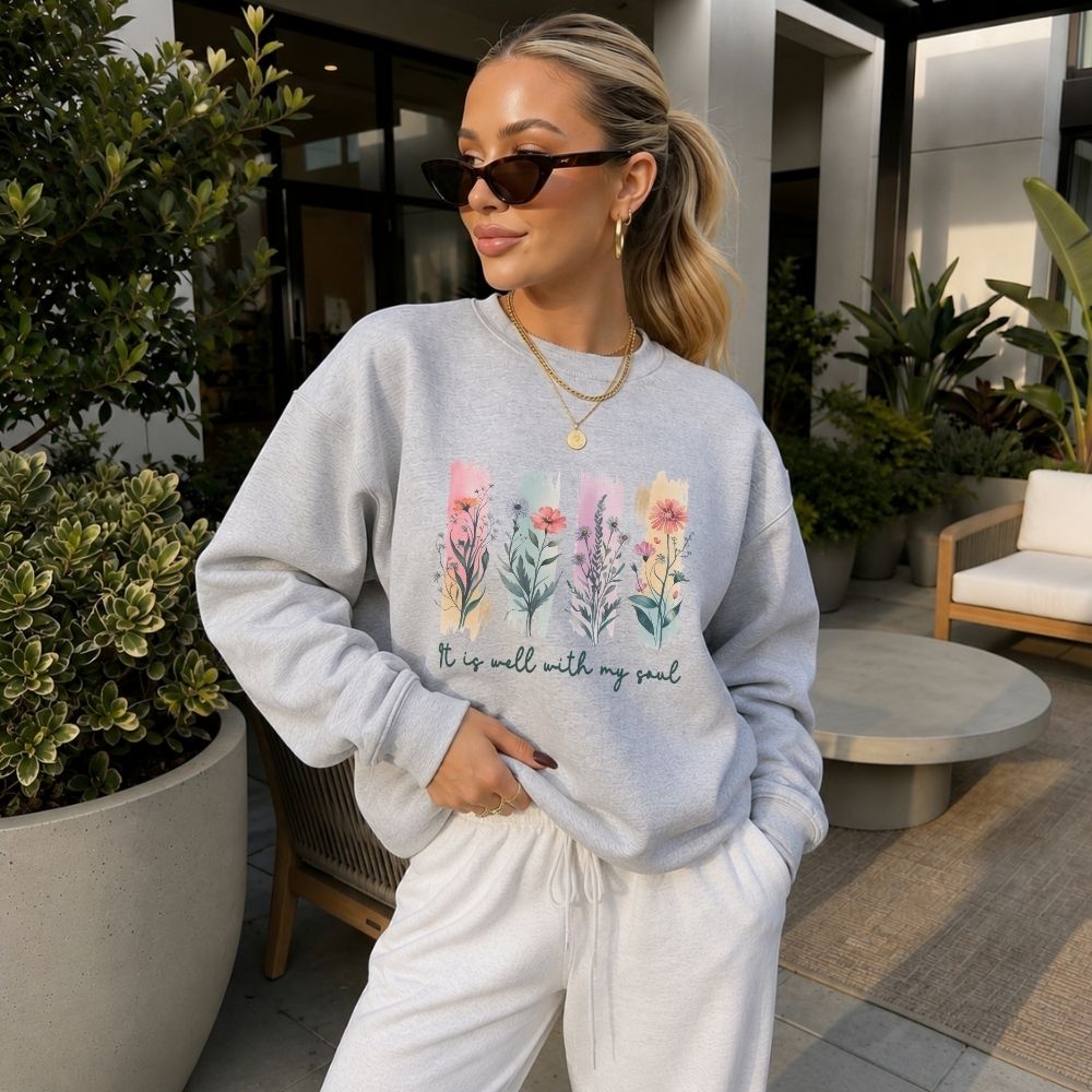 “It Is Well With My Soul” Signature Sweatshirt