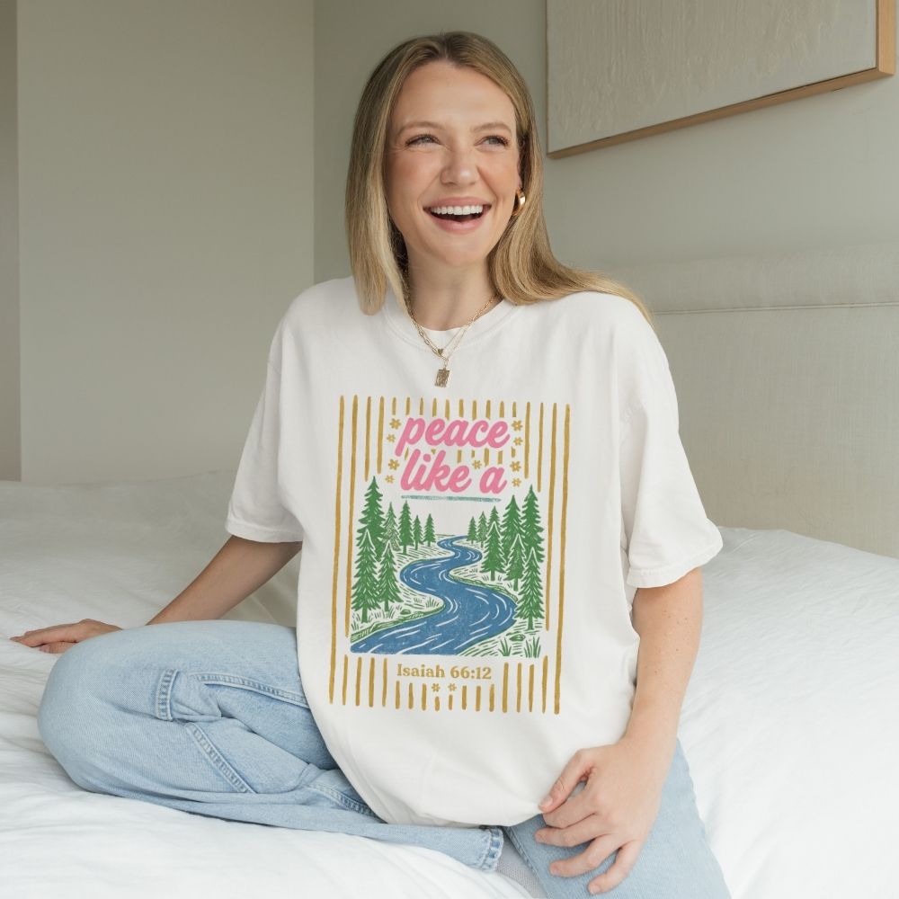 Peace Like A River Heavyweight Tee
